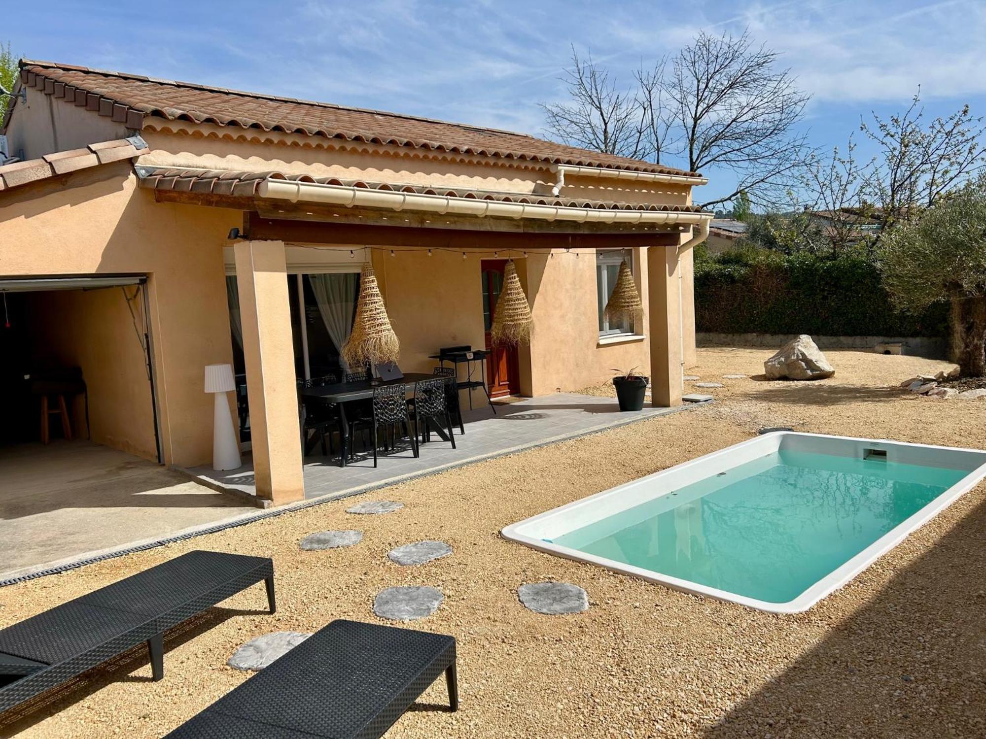 Maison Piscine & Spa Vallon Pont D'Arc Экстерьер фото